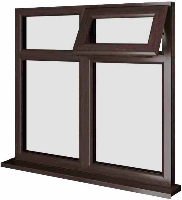 Rosewood UPVC Window Style 81
