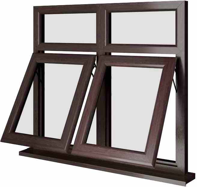 Rosewood UPVC Window Style 84