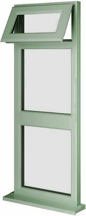 Chartwell Green UPVC Window Style 88