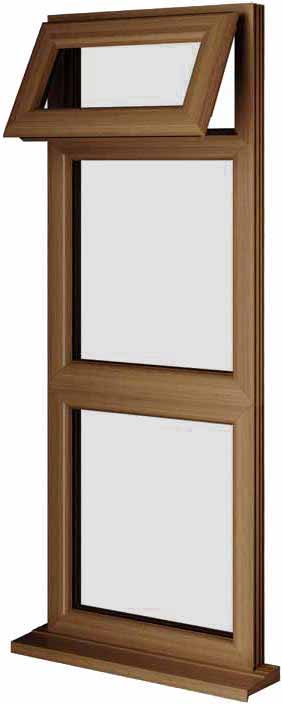Oak UPVC Window Style 88