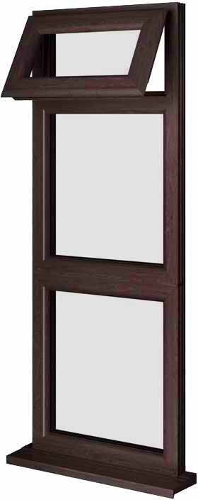Rosewood UPVC Window Style 88