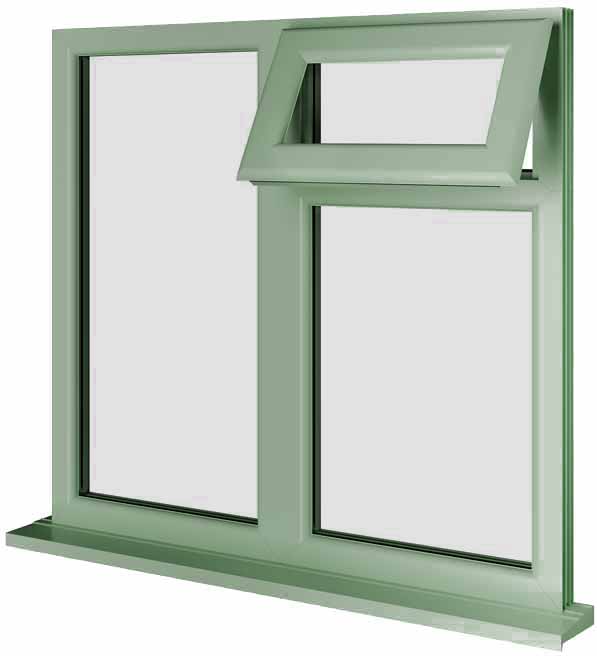 Chartwell Green UPVC Window Style 89