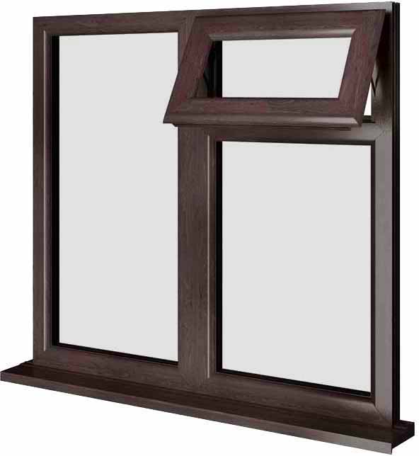 Rosewood UPVC Window Style 89