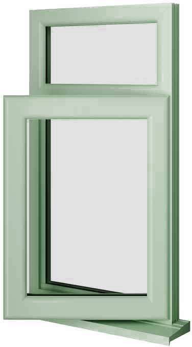 Chartwell Green UPVC Window Style 9
