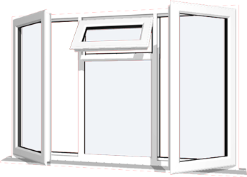 white upvc window style 26