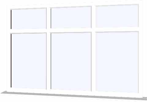 White UPVC Window Style 49