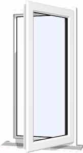 White UPVC Window Style 5